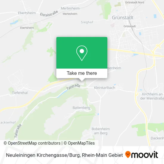 Карта Neuleiningen Kirchengasse/Burg