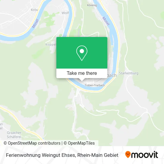 Карта Ferienwohnung Weingut Ehses