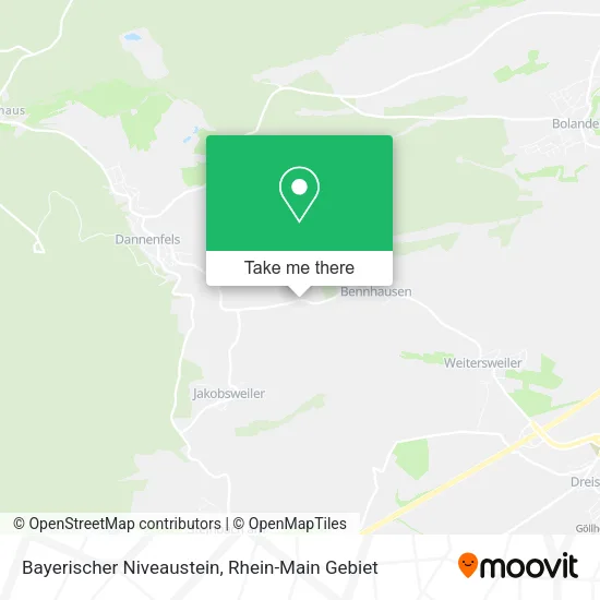 Карта Bayerischer Niveaustein