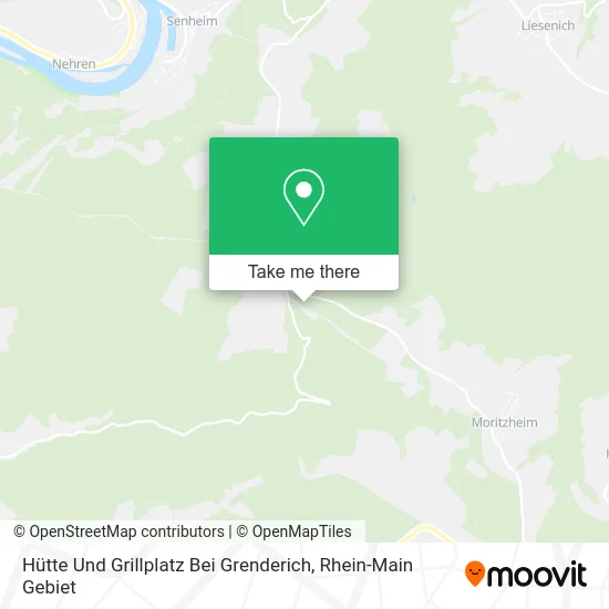 Карта Hütte Und Grillplatz Bei Grenderich