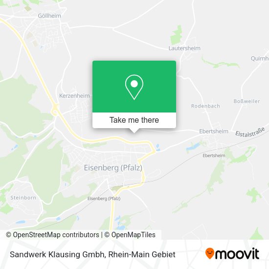 Карта Sandwerk Klausing Gmbh