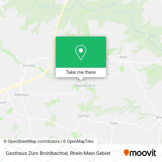 Карта Gasthaus Zum Brohlbachtal