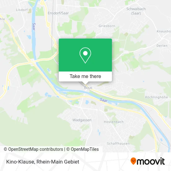 Карта Kino-Klause