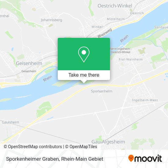 Карта Sporkenheimer Graben