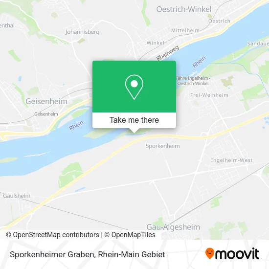 Карта Sporkenheimer Graben