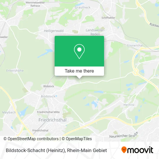 Карта Bildstock-Schacht (Heinitz)