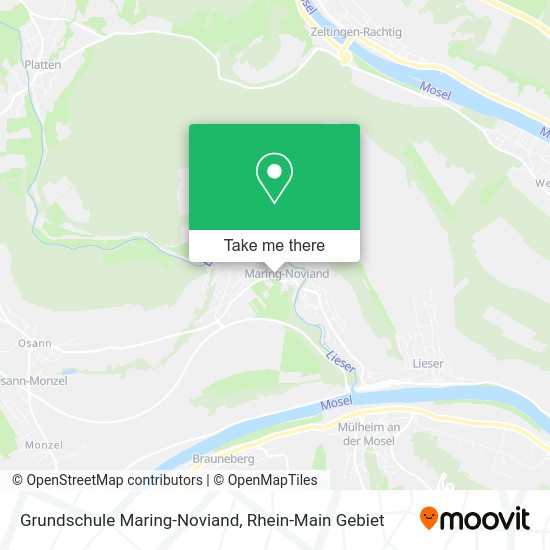 Карта Grundschule Maring-Noviand