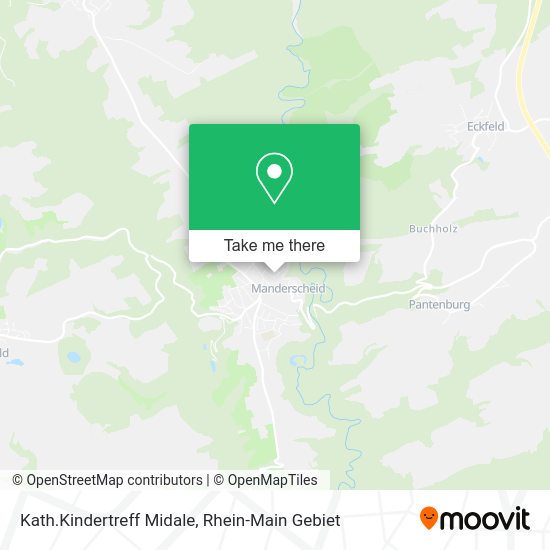 Карта Kath.Kindertreff Midale