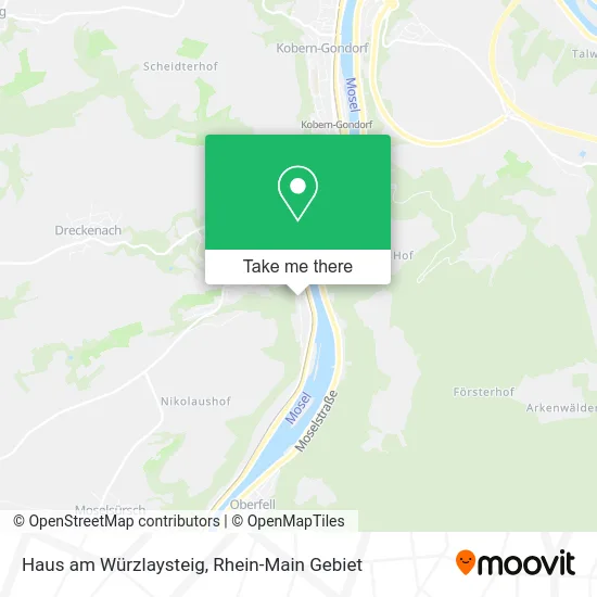 Карта Haus am Würzlaysteig