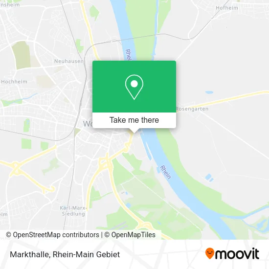 Карта Markthalle