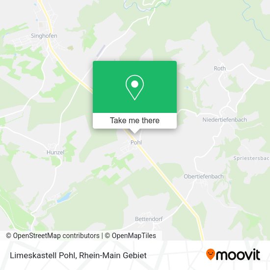 Карта Limeskastell Pohl