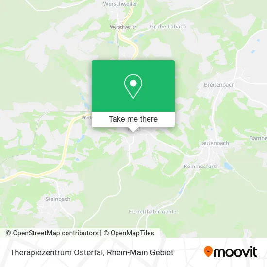 Карта Therapiezentrum Ostertal