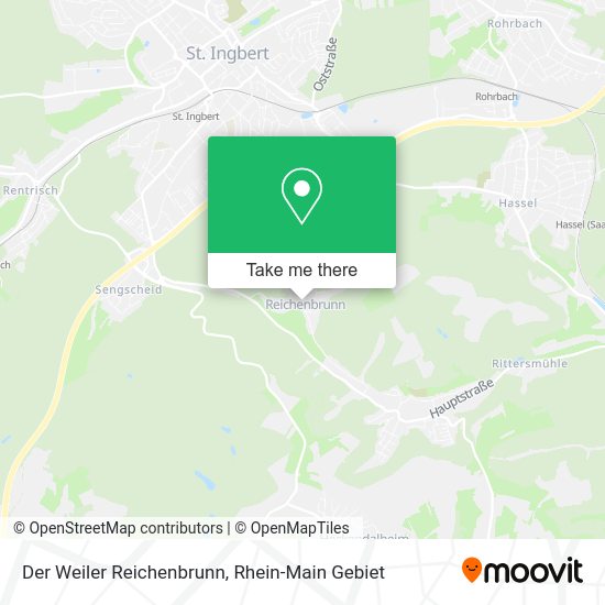 Карта Der Weiler Reichenbrunn