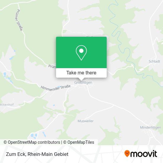 Карта Zum Eck