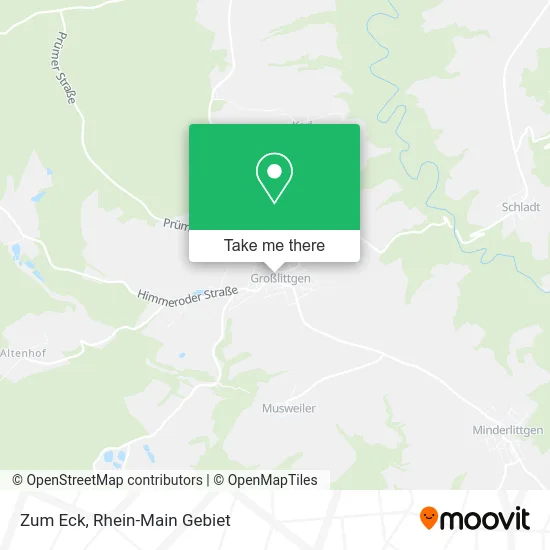 Карта Zum Eck