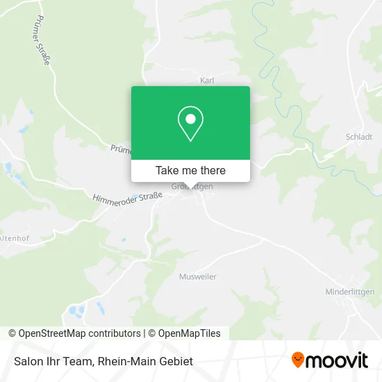 Salon Ihr Team map