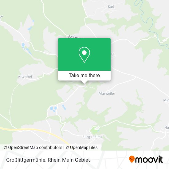 Карта Großlittgermühle