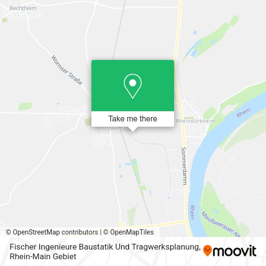 Карта Fischer Ingenieure Baustatik Und Tragwerksplanung
