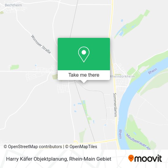 Карта Harry Käfer Objektplanung