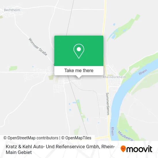Карта Kratz & Kehl Auto- Und Reifenservice Gmbh