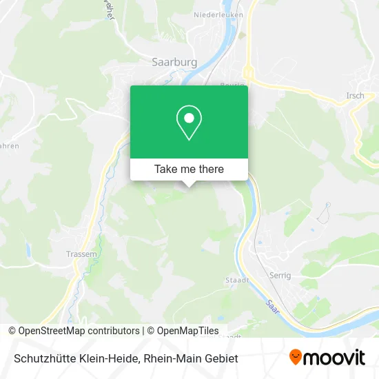 Карта Schutzhütte Klein-Heide