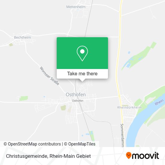 Карта Christusgemeinde