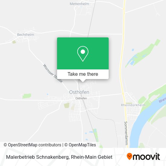 Карта Malerbetrieb Schnakenberg