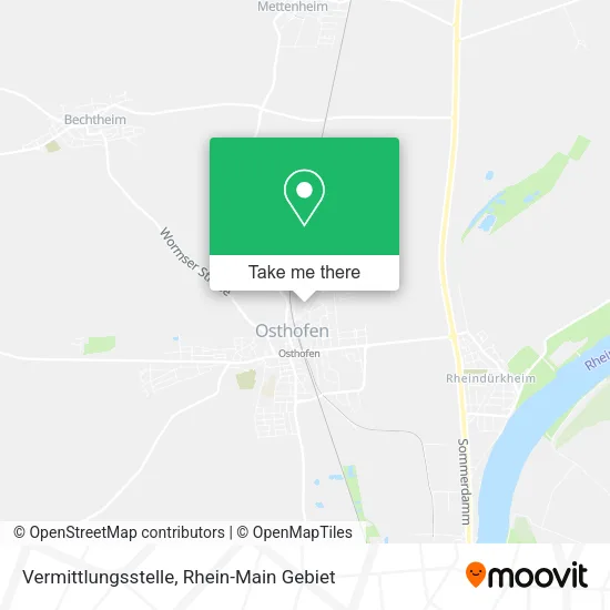 Карта Vermittlungsstelle