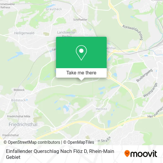 Карта Einfallender Querschlag Nach Flöz D