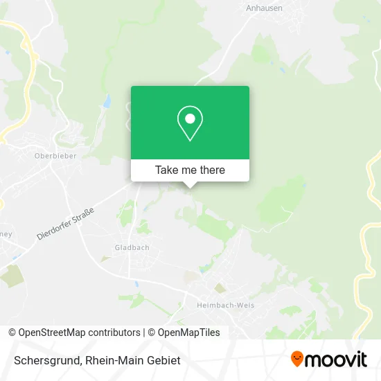 Карта Schersgrund