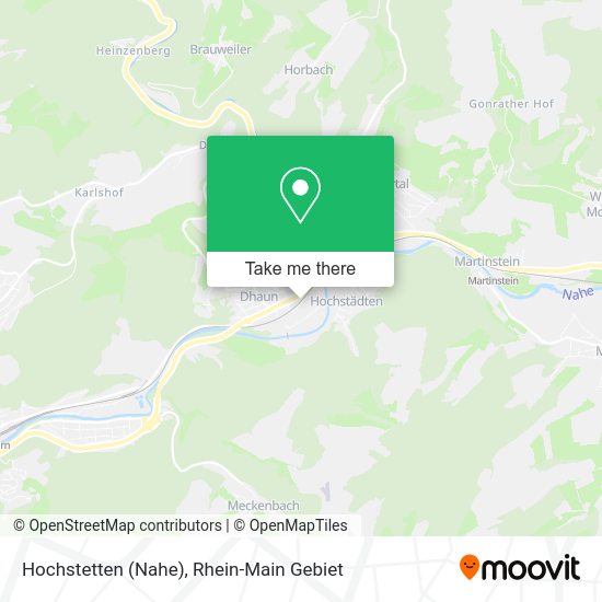 Карта Hochstetten (Nahe)