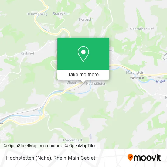 Карта Hochstetten (Nahe)