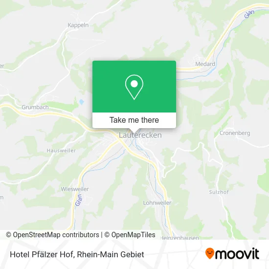 Карта Hotel Pfälzer Hof