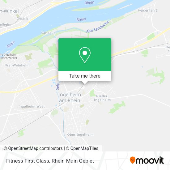 Карта Fitness First Class