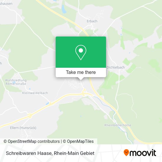 Карта Schreibwaren Haase
