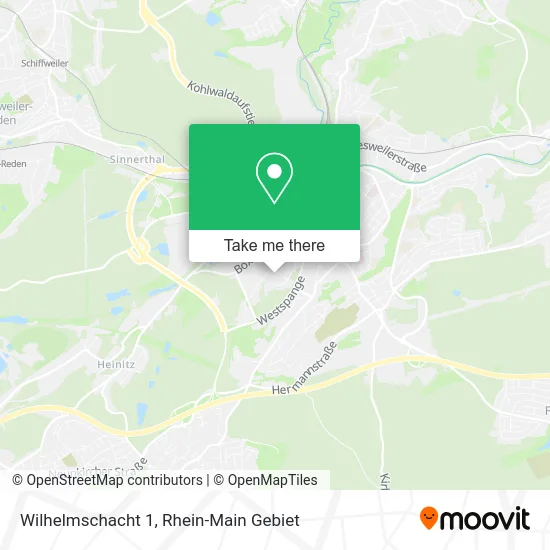 Карта Wilhelmschacht 1