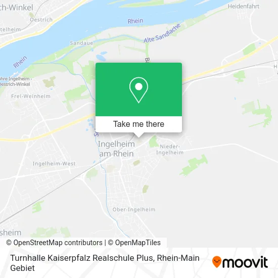 Карта Turnhalle Kaiserpfalz Realschule Plus