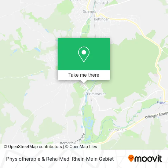 Карта Physiotherapie & Reha-Med