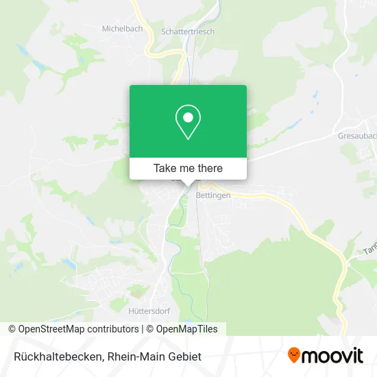 Карта Rückhaltebecken