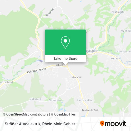Карта Sträßer Autoelektrik
