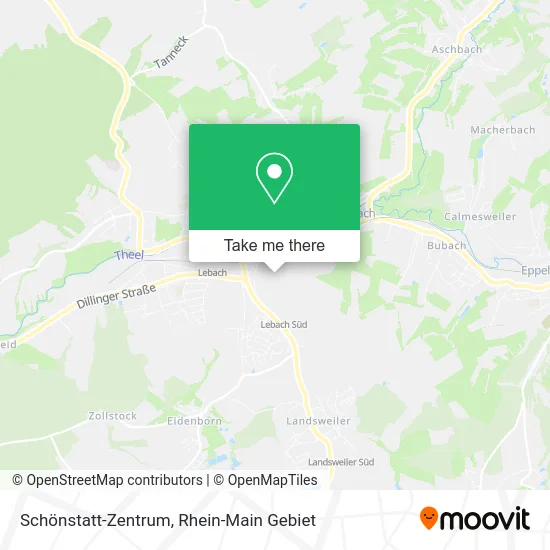 Карта Schönstatt-Zentrum