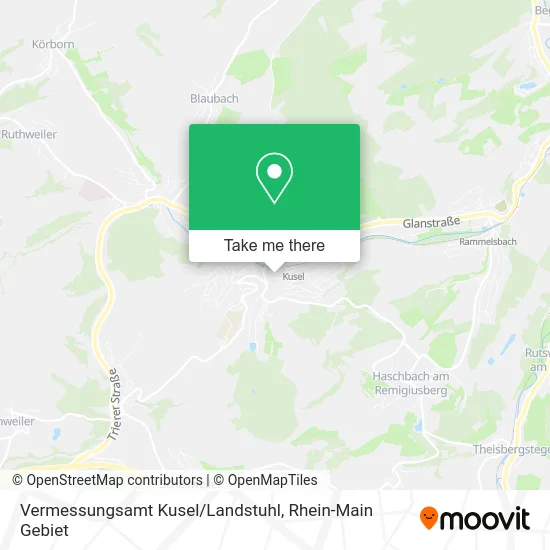 Карта Vermessungsamt Kusel/Landstuhl