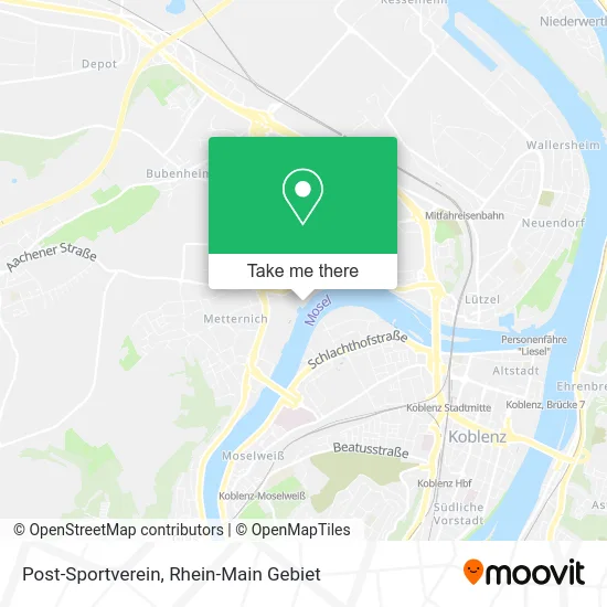 Карта Post-Sportverein