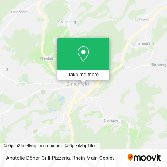 Карта Anatolie Döner-Grill-Pizzeria
