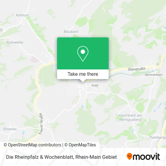 Карта Die Rheinpfalz & Wochenblatt
