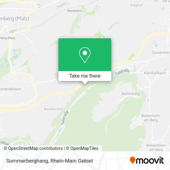 Карта Sommerberghang