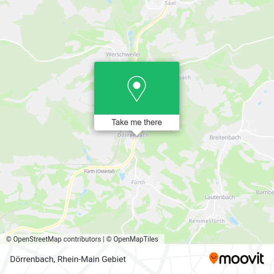 Карта Dörrenbach