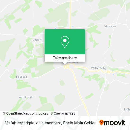 Карта Mitfahrerparkplatz Helenenberg