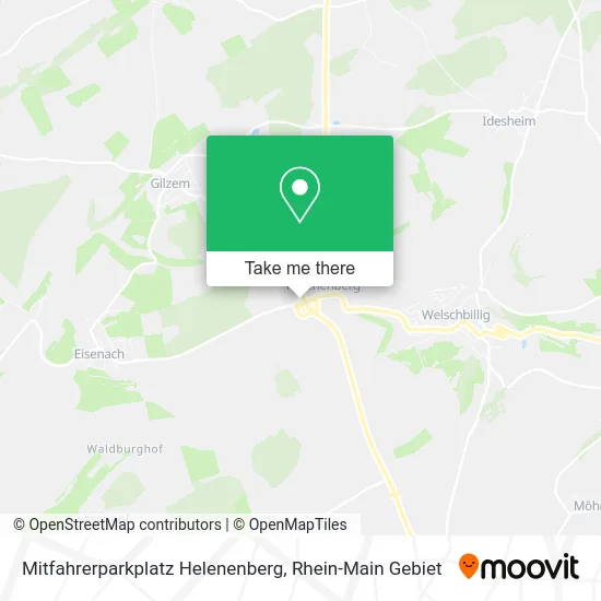 Карта Mitfahrerparkplatz Helenenberg