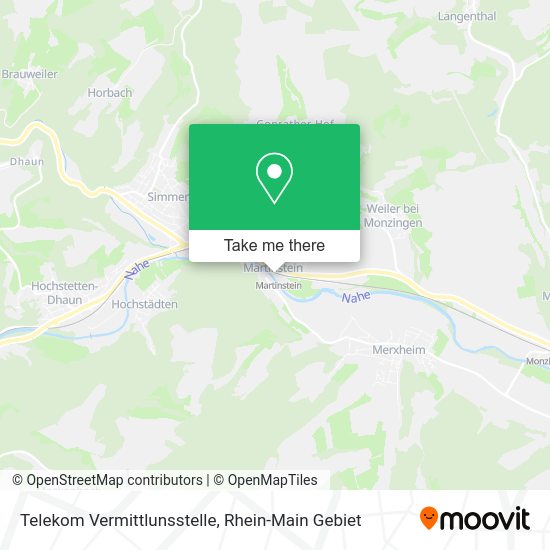 Карта Telekom Vermittlunsstelle